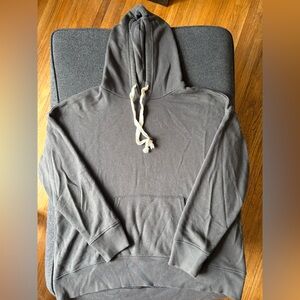 Aerie Gray Hoodie Sweatshirt
